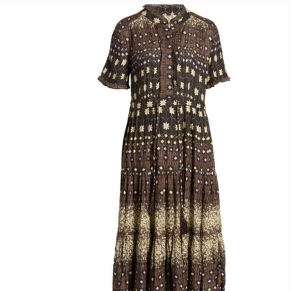 ⭐️NWT Free People Rare Feeling Pleated Maxi Dress⭐️ - Picture 10 of 11